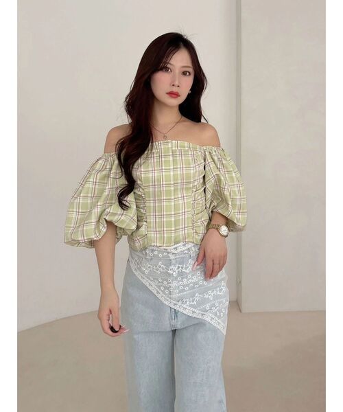 MERCURYDUO（マーキュリーデュオ）の「ストレートデニムパンツ（デニムパンツ・レディース・ライトブルー/ブルー・MEDIUM/SMALL）」の15枚目の写真