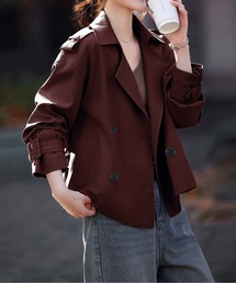 CHUL（チュル）の「ショートトレンチコート（トレンチコート）」