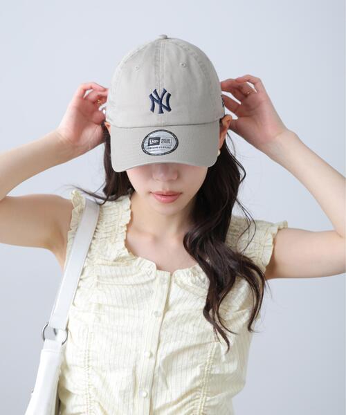 FREE'S MART(フリーズマート)の「◆〈NEW ERA〉CC MLB MID LOGO 別注色 キャップ(キャップ・レディース・グレー/レッド・フリ-)」の4枚目の写真