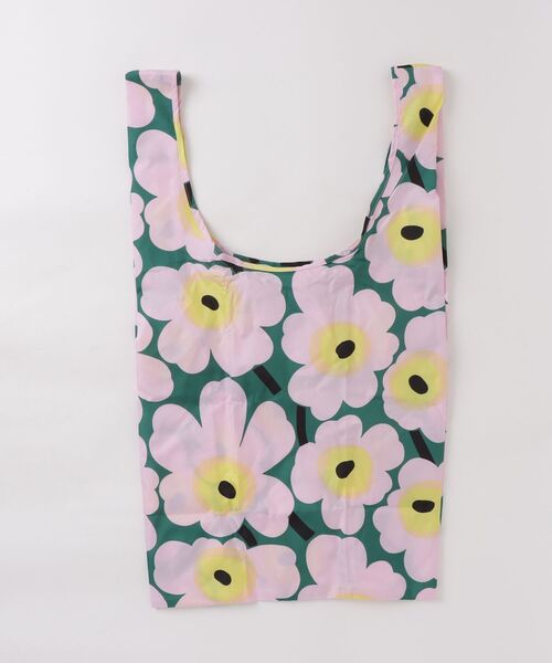 marimekko(マリメッコ)の「Unikko / Smartbag(エコバッグ/サブバッグ・レディース・ライトブルー/ライトピンク・FREE)」の10枚目の写真