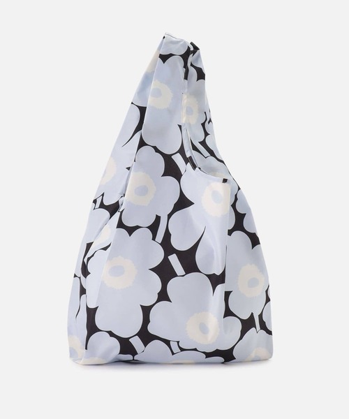 marimekko(マリメッコ)の「Unikko / Smartbag(エコバッグ/サブバッグ・レディース・ライトブルー/ライトピンク・FREE)」の4枚目の写真