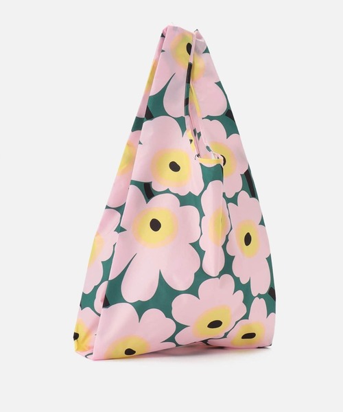 marimekko（マリメッコ）の「Unikko / Smartbag（エコバッグ/サブバッグ・レディース・ライトブルー/ライトピンク・FREE）」の13枚目の写真
