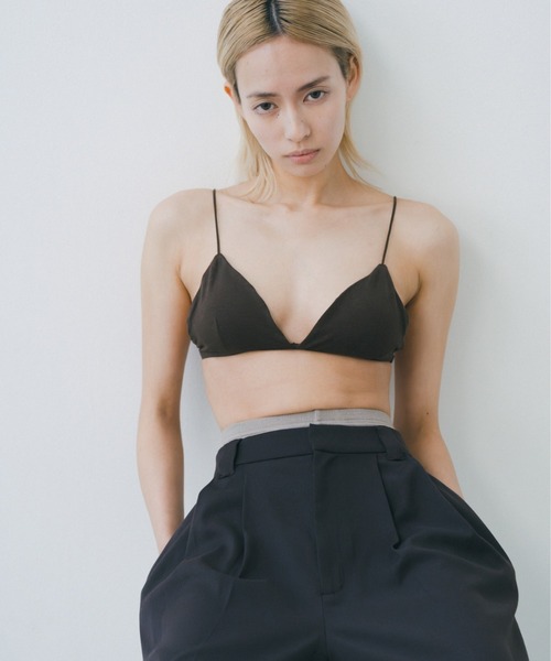lit(リット)の「Triangle Bratop(その他トップス・レディース・アイボリー/ブラック/ブラウン・FREE)」の17枚目の写真