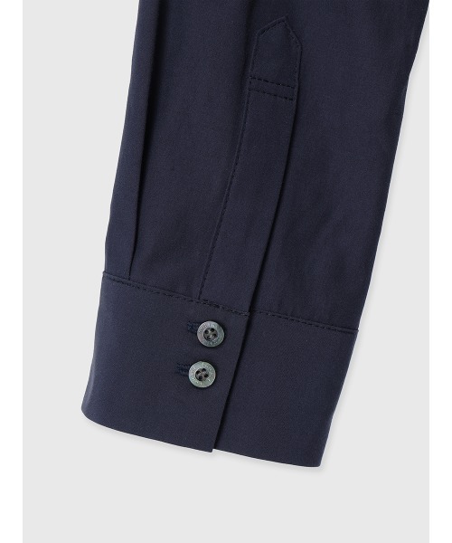 anuans（アニュアンス）の「カシュクールシャツワンピース（シャツワンピース・レディース・ブルー/ホワイト/ネイビー・SMALL/MEDIUM）」の8枚目の写真