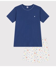PETIT BATEAU（プチバトー）の「星プリント半袖パジャマ（ルームウェア/パジャマ）」