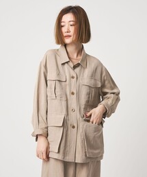 conte（コンテ）の「＜conte＞サファリ ジャケット（ブルゾン）」