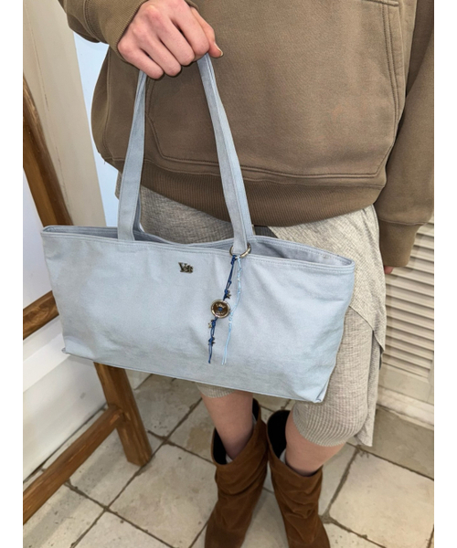 Paper Boat Bag (Suede)(sky blue)