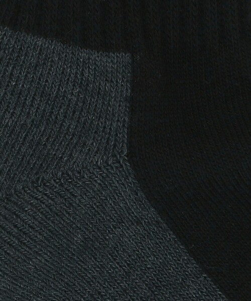 BEAUTY&YOUTH UNITED ARROWS（ビューティーアンドユースユナイテッドアローズ）の「バック ライン クウォーター ソックス（ソックス/靴下・メンズ・ブラック/ベージュ/オフホワイト・FREE）」の5枚目の写真
