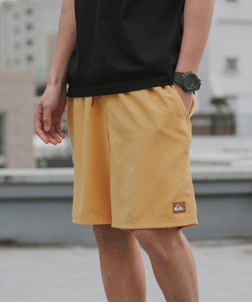 Quiksilver（クイックシルバー）の「Quiksilver/クイックシルバー EVERYDAY SOLID VOLLEY 19 Boardshorts ボードショーツ サーフパンツ 海パン 水陸両用 2026年春夏（その他パンツ・メンズ・ブラック/グリーン/ラベンダー/イエロー・M/L/XL）」の4枚目の写真