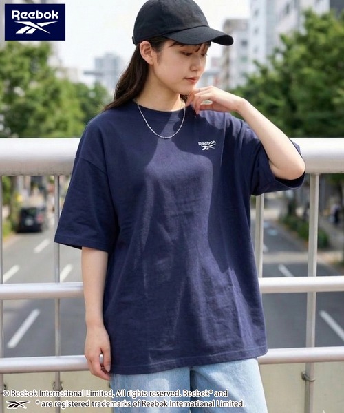 Reebok(リーボック)の「Reebok リーボック UVカット 接触冷感 ワンポイント ロゴT 半袖Tシャツ(Tシャツ/カットソー・メンズ・ブラック/ネイビー/ホワイト・M/L/LL)」の3枚目の写真