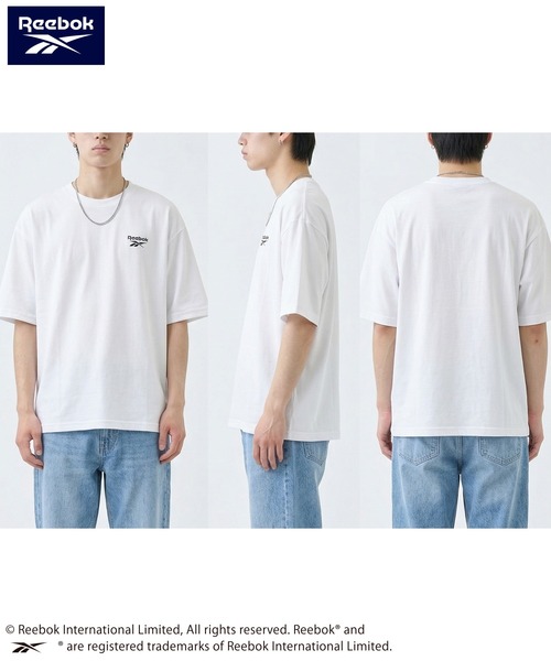 Reebok(リーボック)の「Reebok リーボック UVカット 接触冷感 ワンポイント ロゴT 半袖Tシャツ(Tシャツ/カットソー・メンズ・ブラック/ネイビー/ホワイト・M/L/LL)」の16枚目の写真