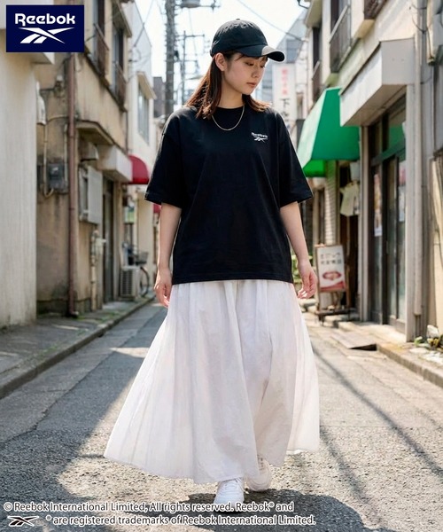 Reebok(リーボック)の「Reebok リーボック UVカット 接触冷感 ワンポイント ロゴT 半袖Tシャツ(Tシャツ/カットソー・メンズ・ブラック/ネイビー/ホワイト・M/L/LL)」の11枚目の写真
