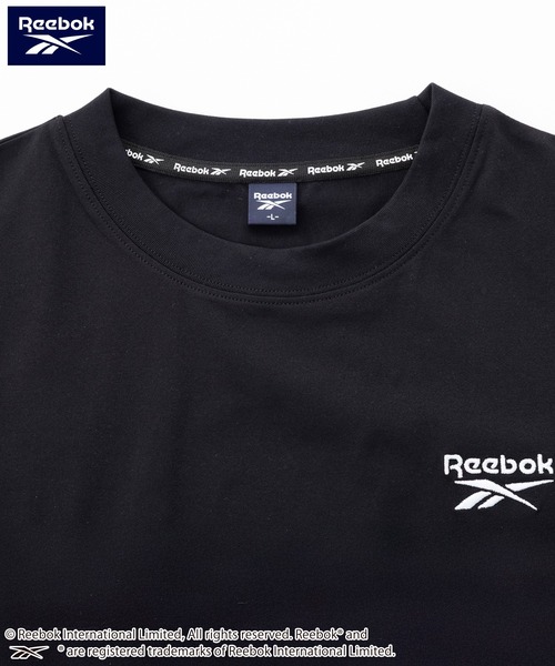 Reebok(リーボック)の「Reebok リーボック UVカット 接触冷感 ワンポイント ロゴT 半袖Tシャツ(Tシャツ/カットソー・メンズ・ブラック/ネイビー/ホワイト・M/L/LL)」の20枚目の写真
