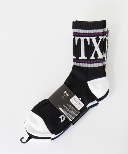 Dickies（ディッキーズ）の「【Dickies / ディッキーズ】3P DKTXロゴソックス/3足パックロゴ靴下/ユニセックス【WEB限定】（ソックス/靴下・メンズ・ホワイト系その他・フリー）」の5枚目の写真