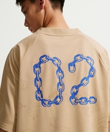 NIKE SB（ナイキエスビー）の「ナイキ SB ジャカード スケートボードジャージー トップス / Nike SB Jacquard Skate Jersey Top IF1303-286 Linen（ジャージ）」