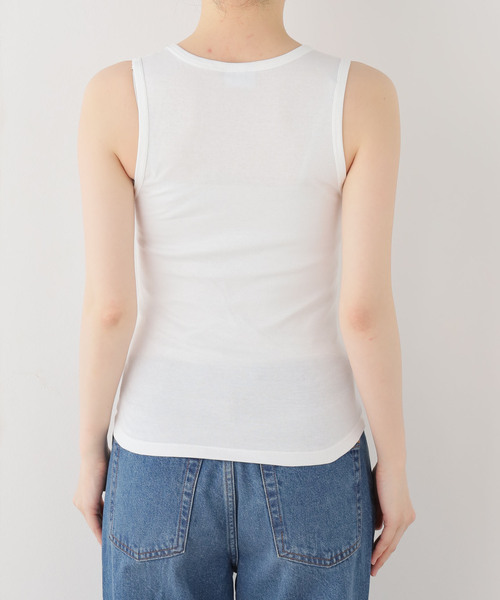 VAQUERA(バケラ)の「VAQUERA / バケラ WOMEN ANAGRAM TANK TOP(タンクトップ・レディース・ホワイト・SMALL/MEDIUM)」の9枚目の写真