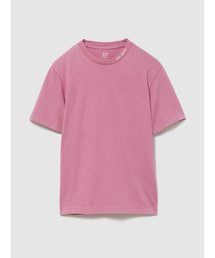 GAP（ギャップ）の「ヘビーウェイト GAPロゴ リラックスフィット クロップドTシャツ（Tシャツ/カットソー）」