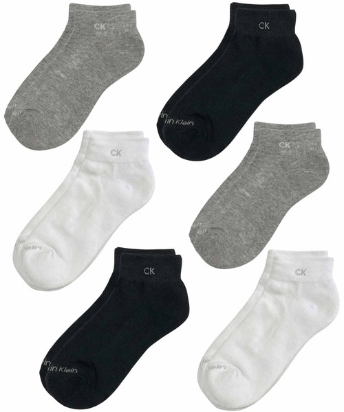 Calvin Klein(カルバン・クライン)の「Calvin Klein ck レディースソックス 靴下 6足組(ソックス/靴下・レディース・その他・FREE)」の3枚目の写真