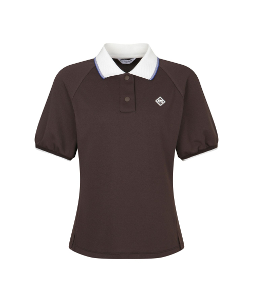 MONDAYFLOW（マンデーフロー）の「レギュラーピケトップ_ブラウン（ポロシャツ・レディース・その他・X-SMALL/SMALL/MEDIUM/LARGE）」の2枚目の写真