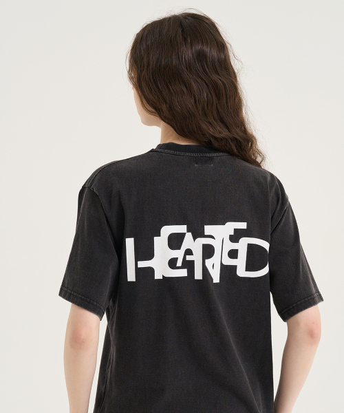 LEVHEARTED(レブハティッド)の「ジオコソ 半袖Tシャツ - ブラック(Tシャツ/カットソー・レディース・ブラック・01(36)/02(38))」の5枚目の写真
