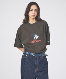 DISCUS | 【DISCUS ATHLETIC / ディスカス】Disney / ミッキープリント半袖Tシャツ / ユニセックス(Tシャツ/カットソー)