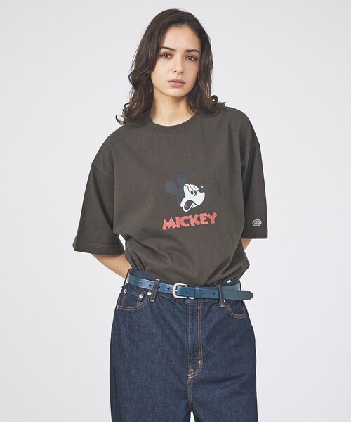 DISCUS(ディスカス)の「【DISCUS ATHLETIC / ディスカス】Disney / ミッキープリント半袖Tシャツ / ユニセックス(Tシャツ/カットソー・メンズ・ブラック系その他2/ホワイト系その他2/ブラック系その他/ホワイト系その他・フリー)」の1枚目の写真