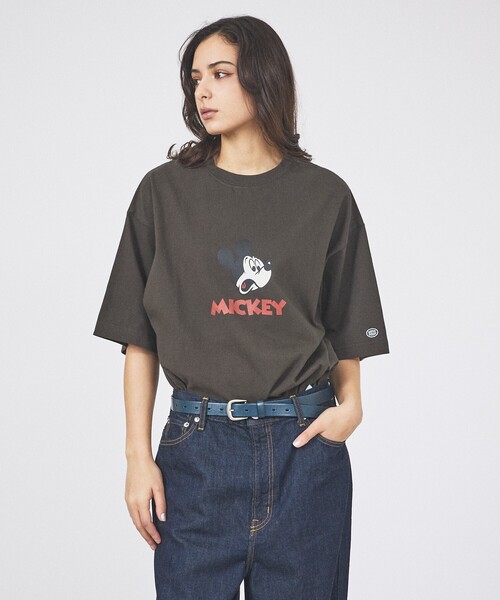 DISCUS(ディスカス)の「【DISCUS ATHLETIC / ディスカス】Disney / ミッキープリント半袖Tシャツ / ユニセックス(Tシャツ/カットソー・メンズ・ブラック系その他2/ホワイト系その他2/ブラック系その他/ホワイト系その他・フリー)」の20枚目の写真