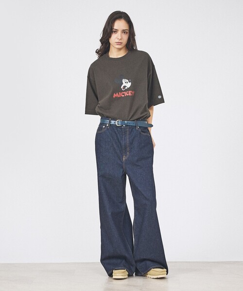 DISCUS(ディスカス)の「【DISCUS ATHLETIC / ディスカス】Disney / ミッキープリント半袖Tシャツ / ユニセックス(Tシャツ/カットソー・メンズ・ブラック系その他2/ホワイト系その他2/ブラック系その他/ホワイト系その他・フリー)」の21枚目の写真