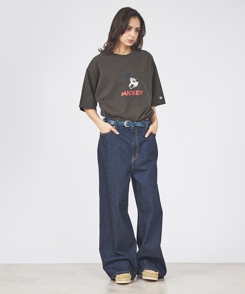 DISCUS(ディスカス)の「【DISCUS ATHLETIC / ディスカス】Disney / ミッキープリント半袖Tシャツ / ユニセックス(Tシャツ/カットソー・メンズ・ブラック系その他2/ホワイト系その他2/ブラック系その他/ホワイト系その他・フリー)」の22枚目の写真