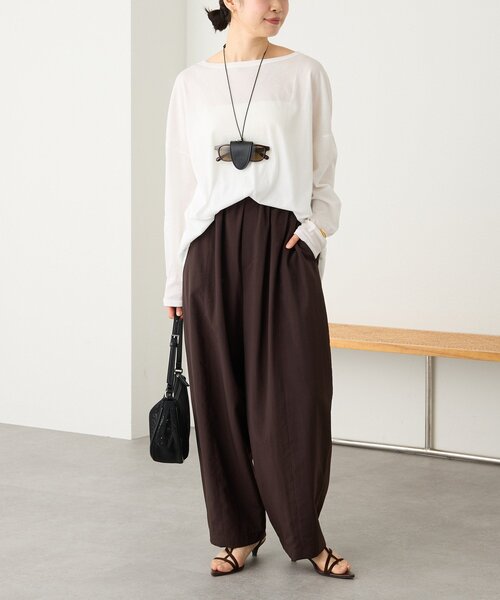 RIVE DROITE（リヴドロワ）の「【利便性抜群】グラスレザーホルダー（ネックレス・レディース・ブラック・FREE）」の7枚目の写真