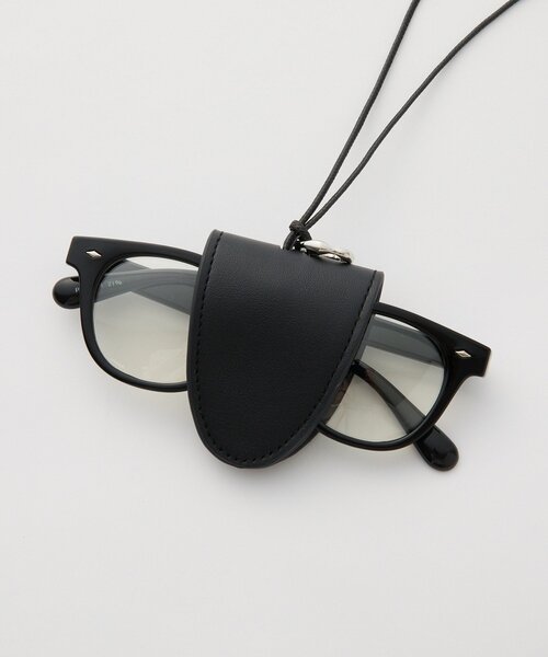 RIVE DROITE（リヴドロワ）の「【利便性抜群】グラスレザーホルダー（ネックレス・レディース・ブラック・FREE）」の8枚目の写真