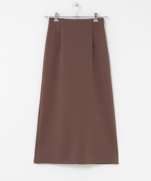 URBAN RESEARCH ROSSO WOMEN(アーバンリサーチ ロッソ)の「ウォッシャブル吸水速乾ストレッチ スカート(スカート・レディース・アイボリー/ブラウン/ブラック・FREE)」の5枚目の写真