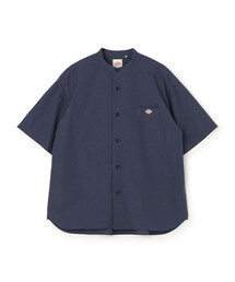 DANTON/ダントン ラウンドカラープルオーバーシャツ ショートスリーブ