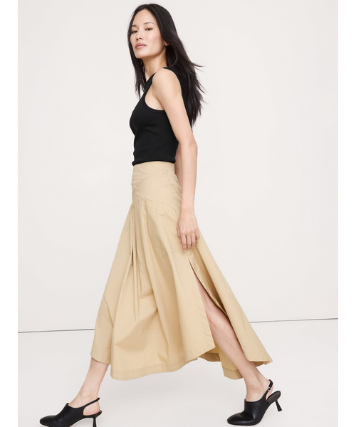Banana Republic（バナナリパブリック）の「ミニマリスト コットン タンクトップ（タンクトップ・レディース・チャコールグレー/ホワイト/ブラック・XS/S/M/L）」の9枚目の写真