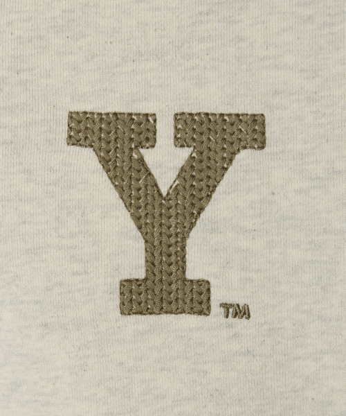 YALE(イェール)の「Yロゴハーフジップスウェットシャツ_オートミール(スウェット・レディース・その他・SMALL/MEDIUM/LARGE/X-LARGE)」の4枚目の写真