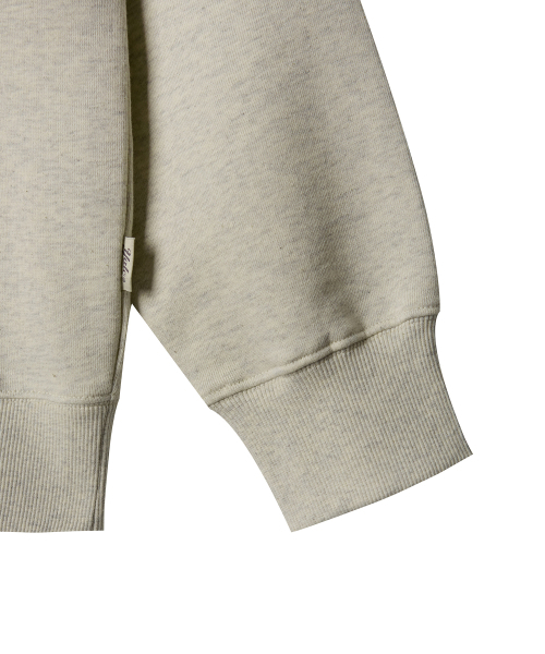 YALE(イェール)の「Yロゴハーフジップスウェットシャツ_オートミール(スウェット・レディース・その他・SMALL/MEDIUM/LARGE/X-LARGE)」の5枚目の写真