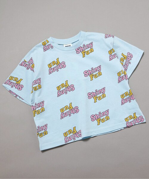 BREEZE(ブリーズ)の「【リンク】ロゴ&モチーフバリエーション半袖Tシャツ(Tシャツ/カットソー・キッズ・ピンク/ベージュ/キナリ/ミント/オレンジ/イエロー/アイボリー/サックスブルー/ブルー/オフホワイト・80/90/100/110/120/130/140)」の7枚目の写真