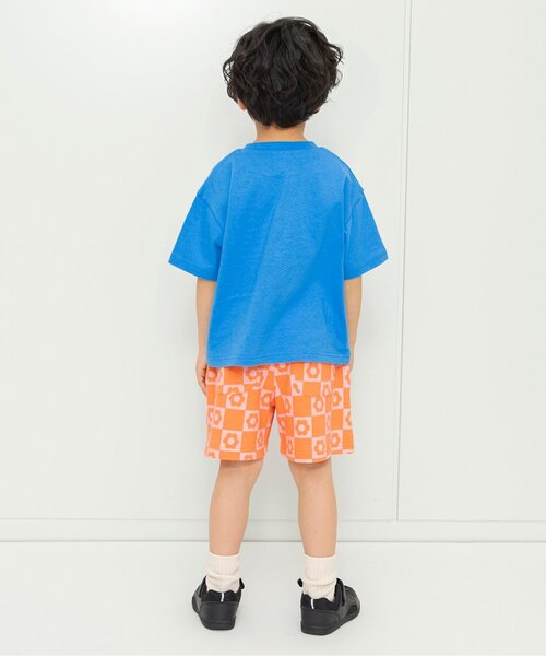 BREEZE(ブリーズ)の「【リンク】ロゴ&モチーフバリエーション半袖Tシャツ(Tシャツ/カットソー・キッズ・ピンク/ベージュ/キナリ/ミント/オレンジ/イエロー/アイボリー/サックスブルー/ブルー/オフホワイト・80/90/100/110/120/130/140)」の12枚目の写真