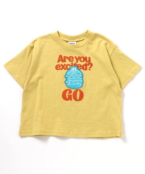 BREEZE(ブリーズ)の「【リンク】ロゴ&モチーフバリエーション半袖Tシャツ(Tシャツ/カットソー・キッズ・ピンク/ベージュ/キナリ/ミント/オレンジ/イエロー/アイボリー/サックスブルー/ブルー/オフホワイト・80/90/100/110/120/130/140)」の21枚目の写真
