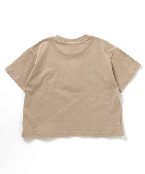 BREEZE(ブリーズ)の「【リンク】ロゴ&モチーフバリエーション半袖Tシャツ(Tシャツ/カットソー・キッズ・ピンク/ベージュ/キナリ/ミント/オレンジ/イエロー/アイボリー/サックスブルー/ブルー/オフホワイト・80/90/100/110/120/130/140)」の22枚目の写真