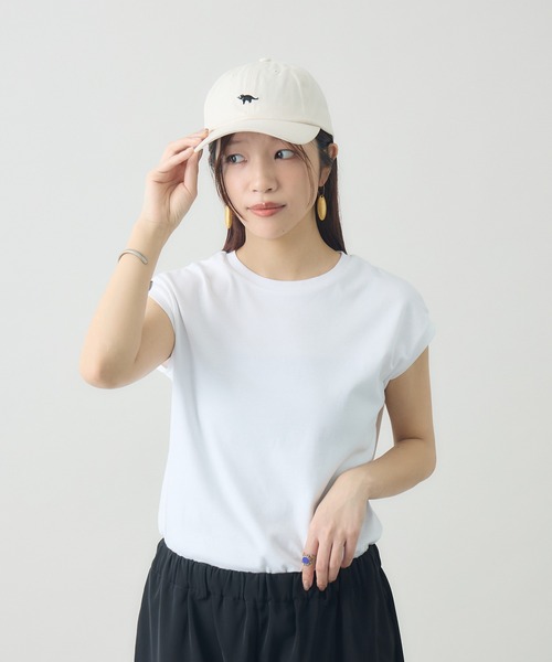 kuros'(クロス)の「【kuros'オリジナル】タスマル刺繍キャップ 男女兼用(キャップ・レディース・ホワイト/ブラック・FREE)」の16枚目の写真