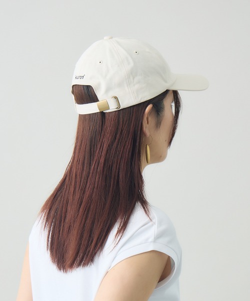 kuros'(クロス)の「【kuros'オリジナル】タスマル刺繍キャップ 男女兼用(キャップ・レディース・ホワイト/ブラック・FREE)」の18枚目の写真