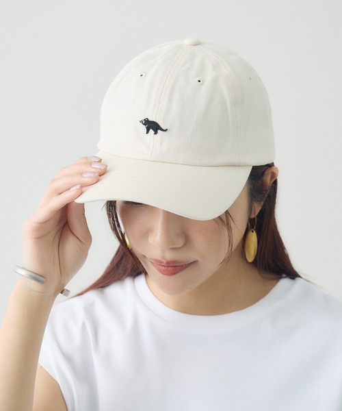 kuros'(クロス)の「【kuros'オリジナル】タスマル刺繍キャップ 男女兼用(キャップ・レディース・ホワイト/ブラック・FREE)」の19枚目の写真