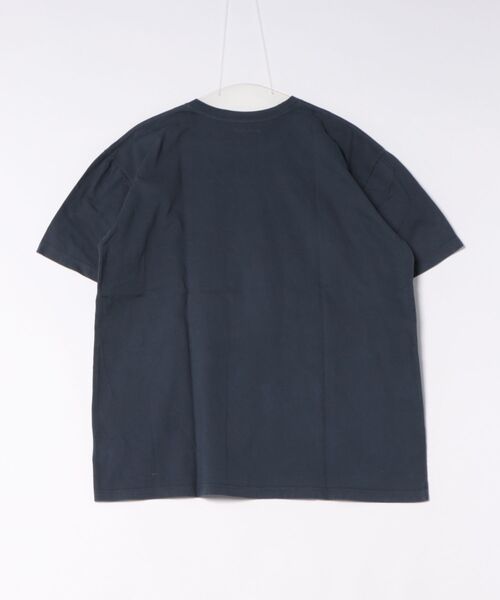BLUE BLUE(ブルーブルー)の「ボンディングオパール カラーデニムTシャツ(Tシャツ/カットソー・メンズ・ホワイト/ネイビー・M/S/XL/L)」の15枚目の写真