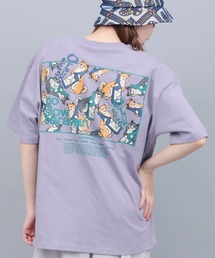 チチカカ（チチカカ）の「go slow caravan USAコットンスクエアロゴTシャツ【ユニセックス】（Tシャツ/カットソー）」