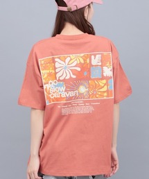 チチカカ（チチカカ）の「go slow caravan USAコットンスクエアロゴTシャツ【ユニセックス】（Tシャツ/カットソー）」