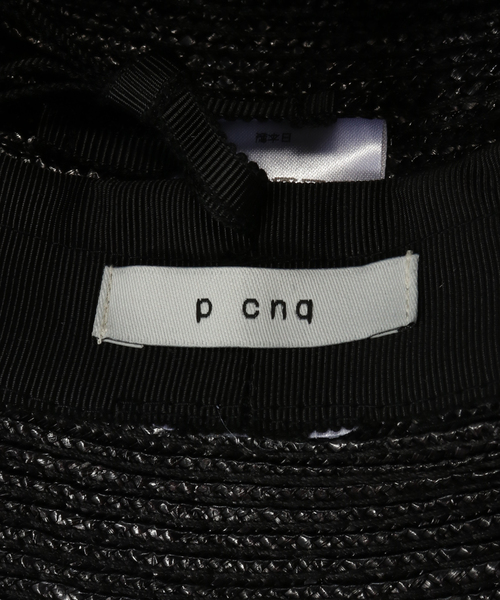 FRAMeWORK(フレームワーク)の「p cnq/パークニック KATE フラット紐付き(ハット・レディース・ブラック・FREE)」の10枚目の写真