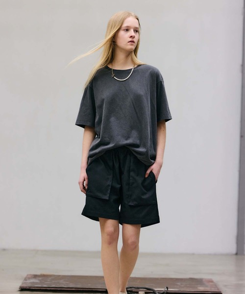 FACTOTUM(ファクトタム)の「【FACTOTUM】 effect Jersey S/S-T(Tシャツ/カットソー・メンズ・パープル/ダークグレー・48/46)」の2枚目の写真