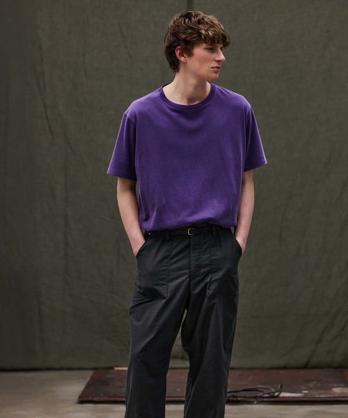 FACTOTUM(ファクトタム)の「【FACTOTUM】 effect Jersey S/S-T(Tシャツ/カットソー・メンズ・パープル/ダークグレー・48/46)」の12枚目の写真