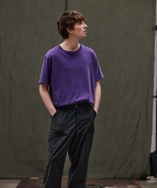 FACTOTUM(ファクトタム)の「【FACTOTUM】 effect Jersey S/S-T(Tシャツ/カットソー・メンズ・パープル/ダークグレー・48/46)」の13枚目の写真